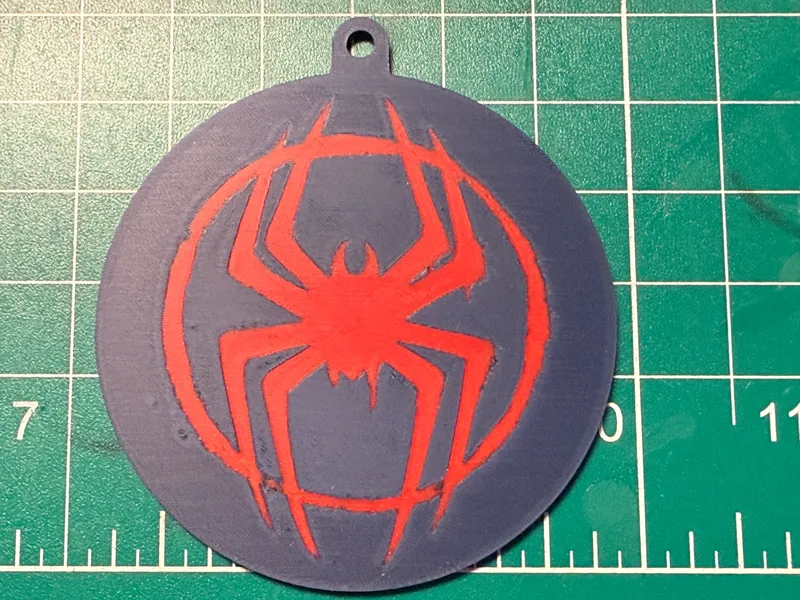 Spider-man into the Spiderverse Key Chain Ornament