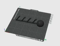 Hat Hanger A1 Size - 0.2mm layer, 4 walls, 15% infill