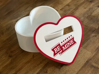 Valentine's Heart Mail Box