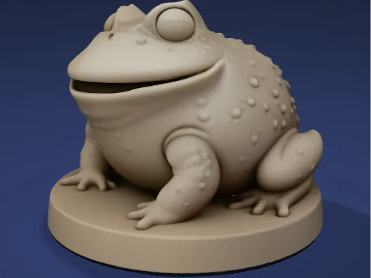 Figurine grenouille Pac-Man
