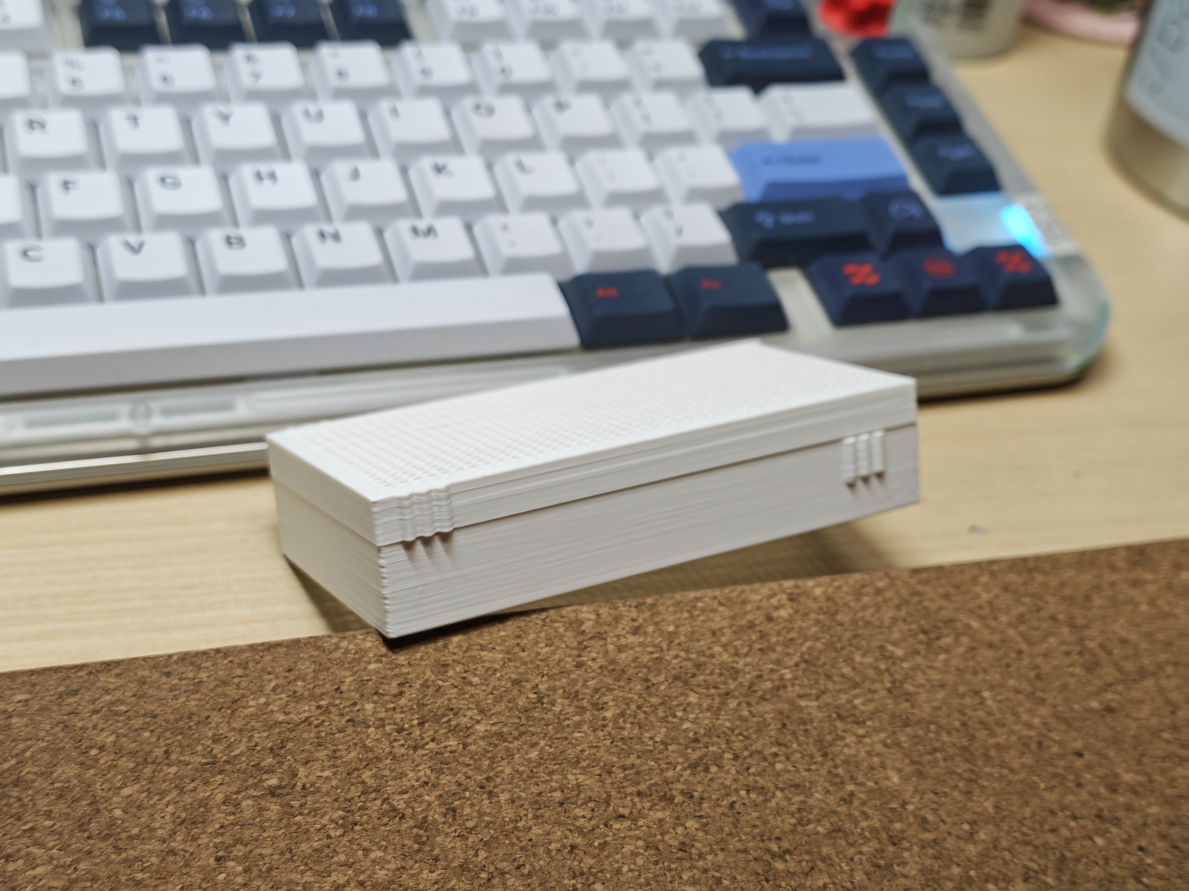 Miniatura 2 do modelo 3D 推拉盖干燥剂盒