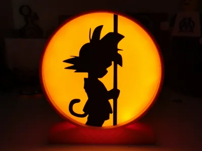 Young Sangoku Round Lamp