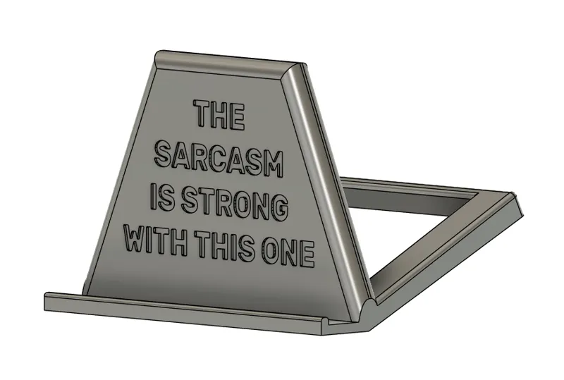 Sarcasm Tablet Stand