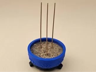 Incense Bowl | Lotus Pattern