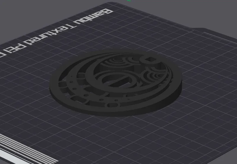 Glasses Mount Base - Circle Design