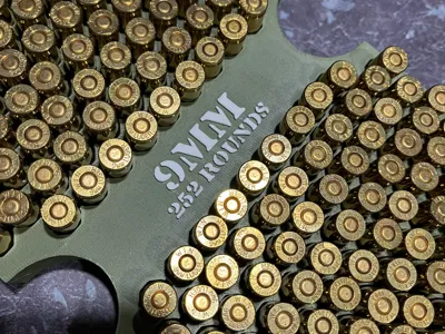 9MM 50Cal Ammo Can Insert V3 Design & Spacer