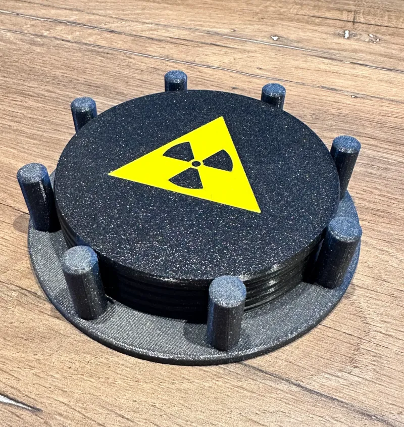 Untersetzer radiation