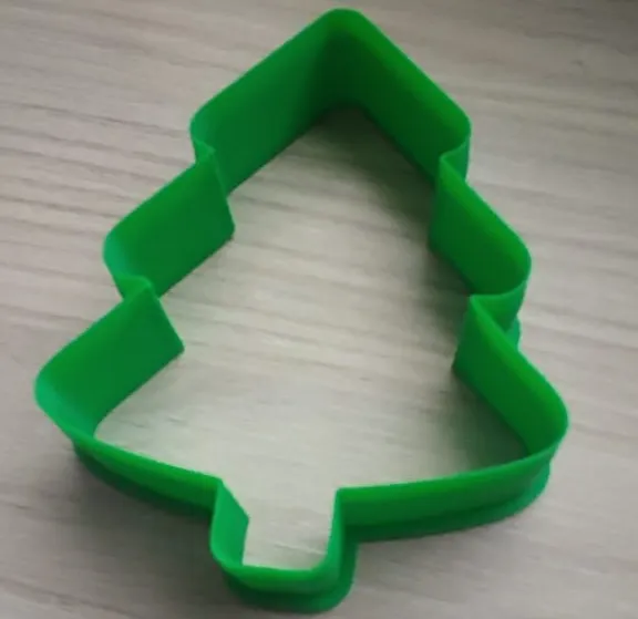 Christmas Tree - Dough - Cookie - Cutter