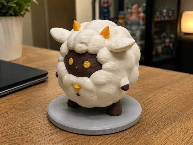 Palworld Collection: Lamball Statue