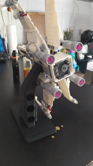 Stand for star wars brick x wing