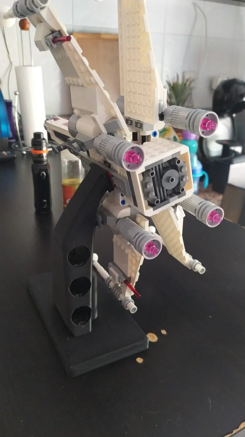 Stand for star wars brick x wing