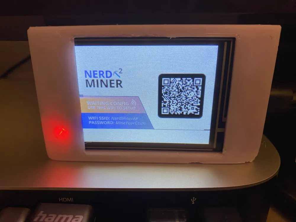 Nerd Miner 2 ES32-2432S024 Case - Free 3D Print Model - MakerWorld
