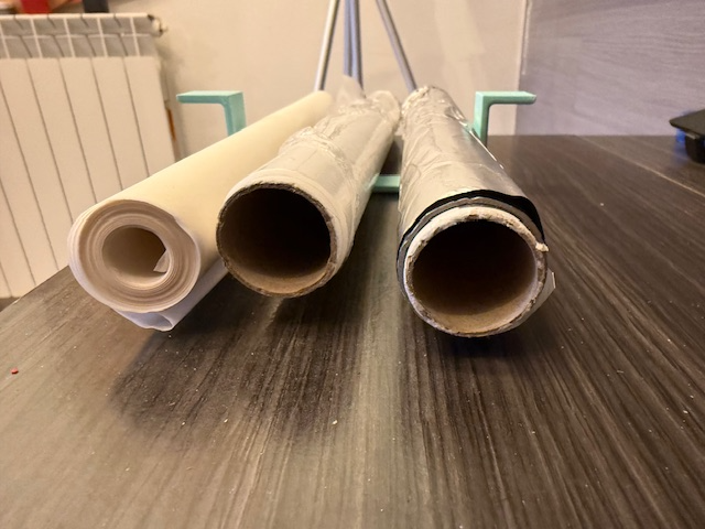 kitchen roll holder: paper,film,aluminum