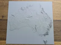 Relief topographique de l'Australie — photo 2