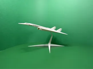 XB-70 Valkyrie Low Poly