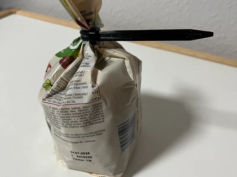 Tütenverschluss (Bag ties)