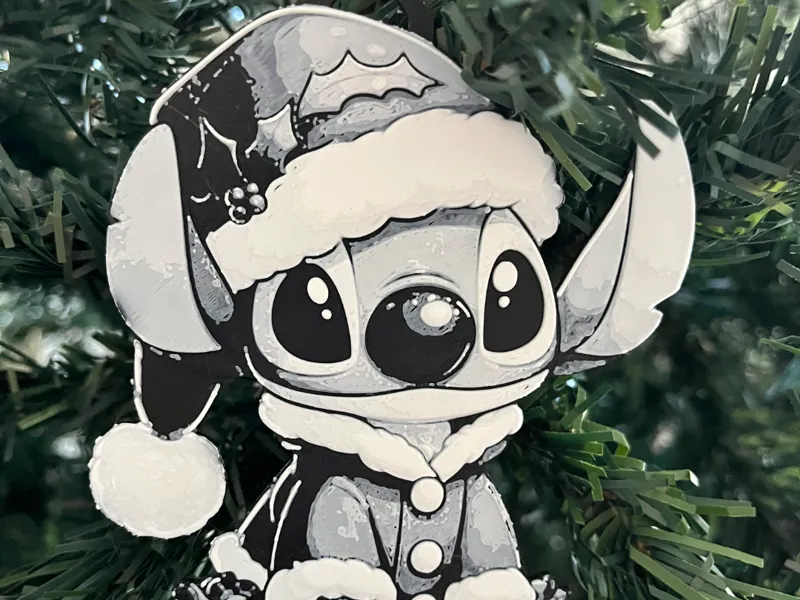 Stitch Christmas decorecion