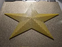 Grande étoile jaune à 5 branches — photo 3