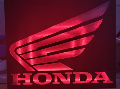 Honda Logo Ligthbox