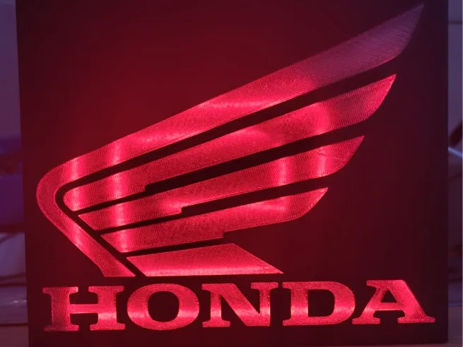 Honda Logo Ligthbox