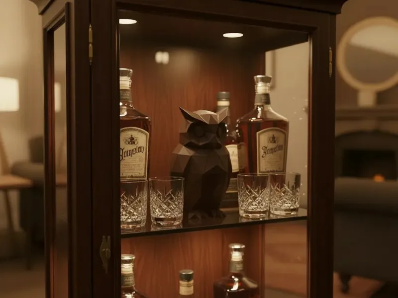 Owl – Low-Poly 3D Sculpture
