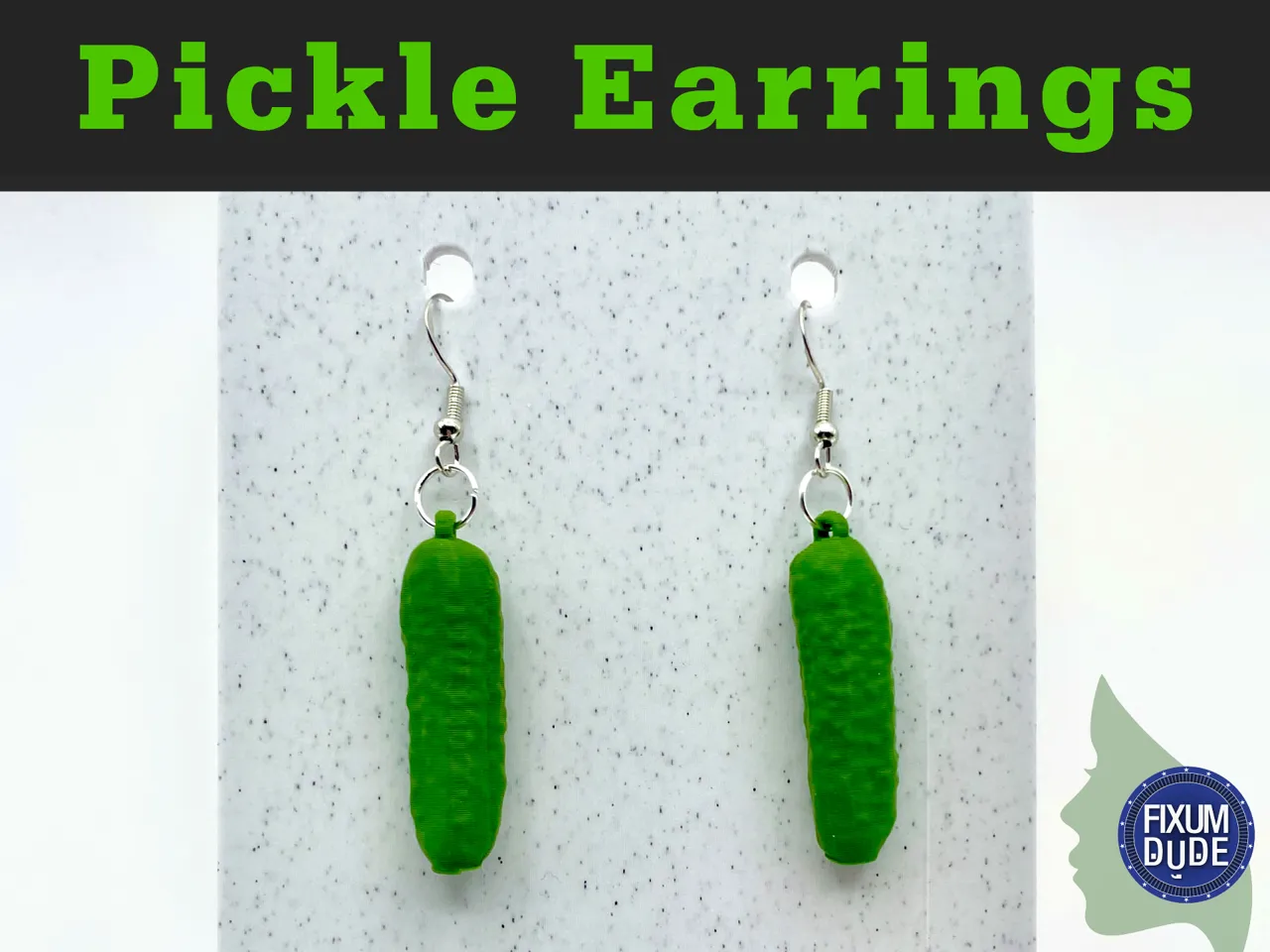 Pickle Earrings view 2