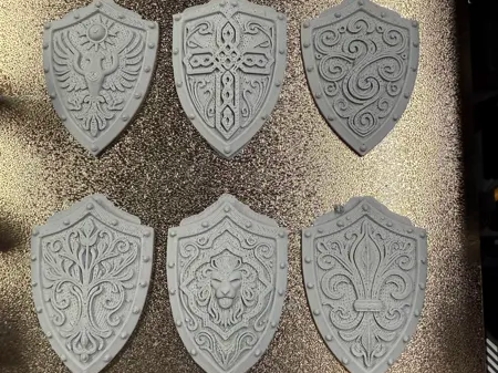 Medieval Heraldic Shield Collection