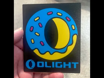 Olight Donut Plaque