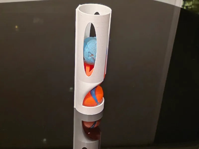 Parametric Wall Mount for Tennis/PingBall balls