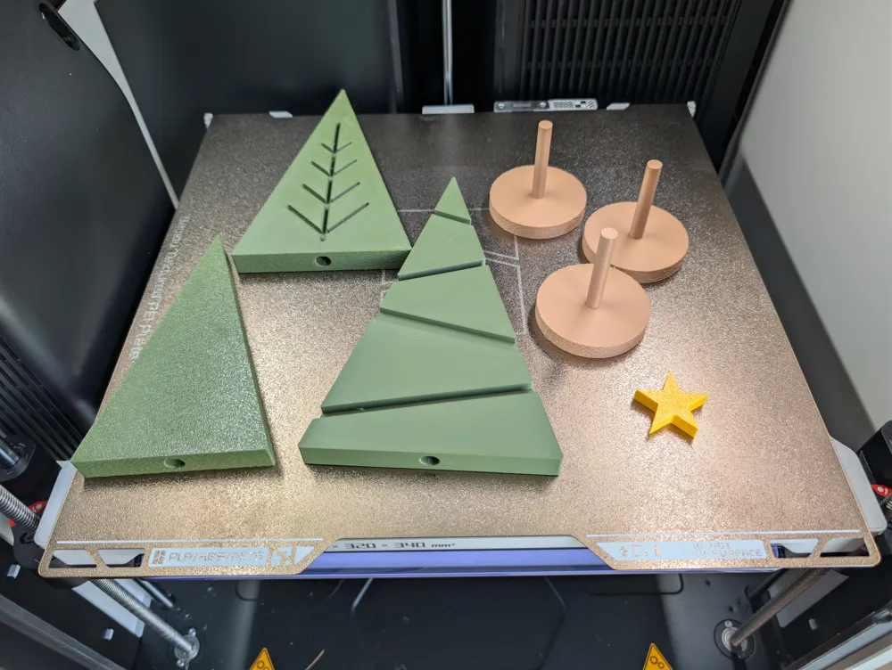 Modern Minimalist Christmas Trees - Free 3D Print Model - MakerWorld