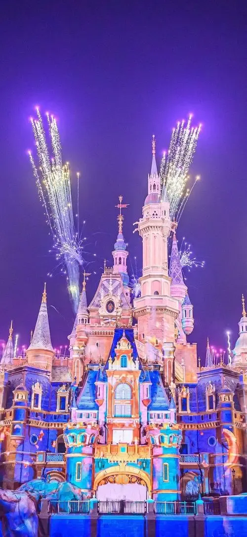 上海迪士尼城堡Shanghai Disney Castle