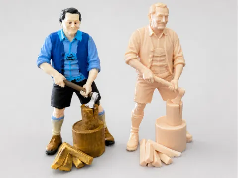 Modelo para impresión 3D: bayerischer Holzarbeiter für LGB-Gartenbahn 1:22,5 — referencia de MakerWorld