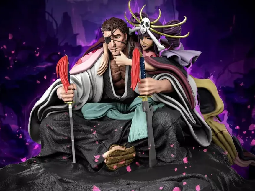 Figurine Bankai de Shunsui — Bleach