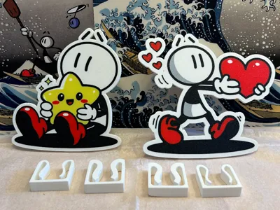 Wall Decor & IV Stand Clip Pieksekisten x Art Zig