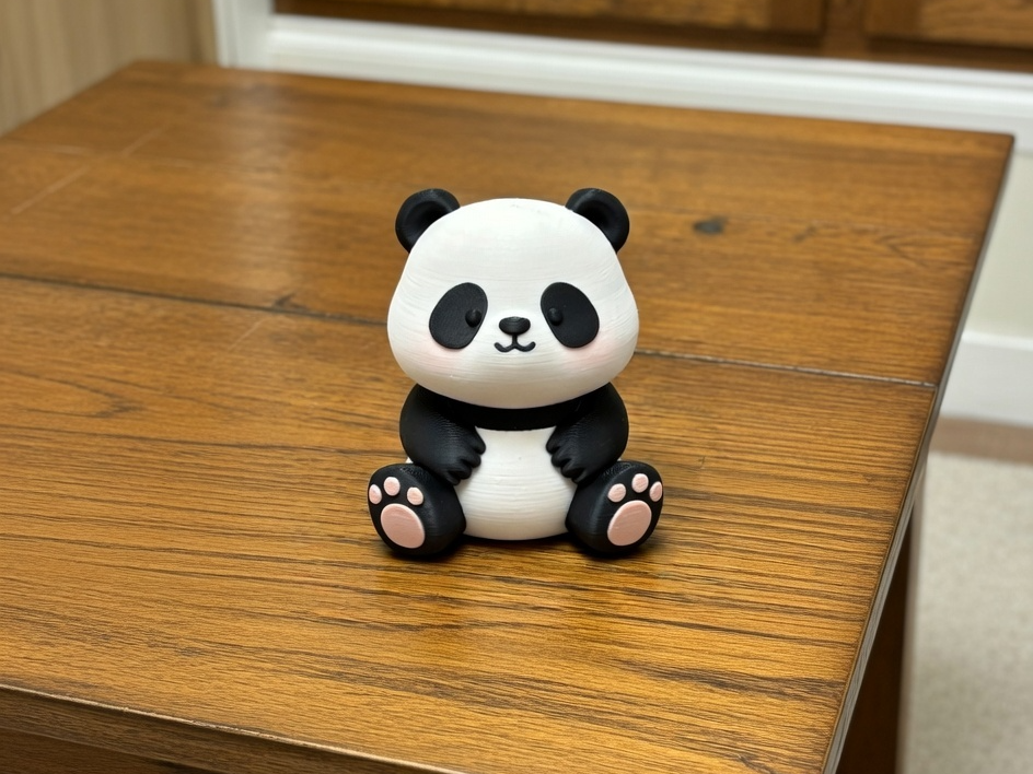Cute Panda Desk Buddy Mini Figure