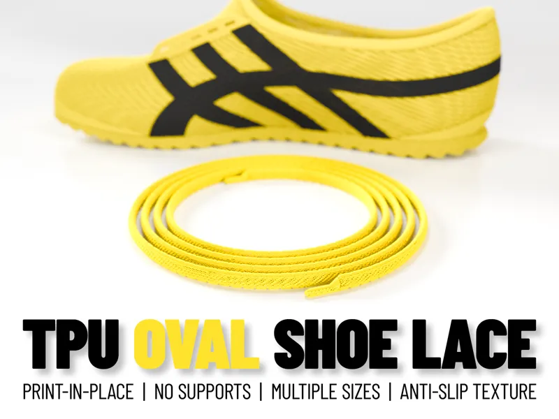 TPU Oval Shoe Lace