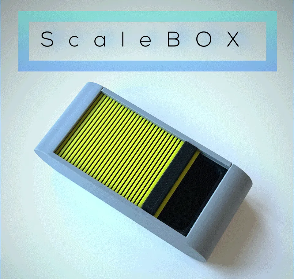ScaleBOX caixa organizadora escalável - Modelo gratuito para impressão ...