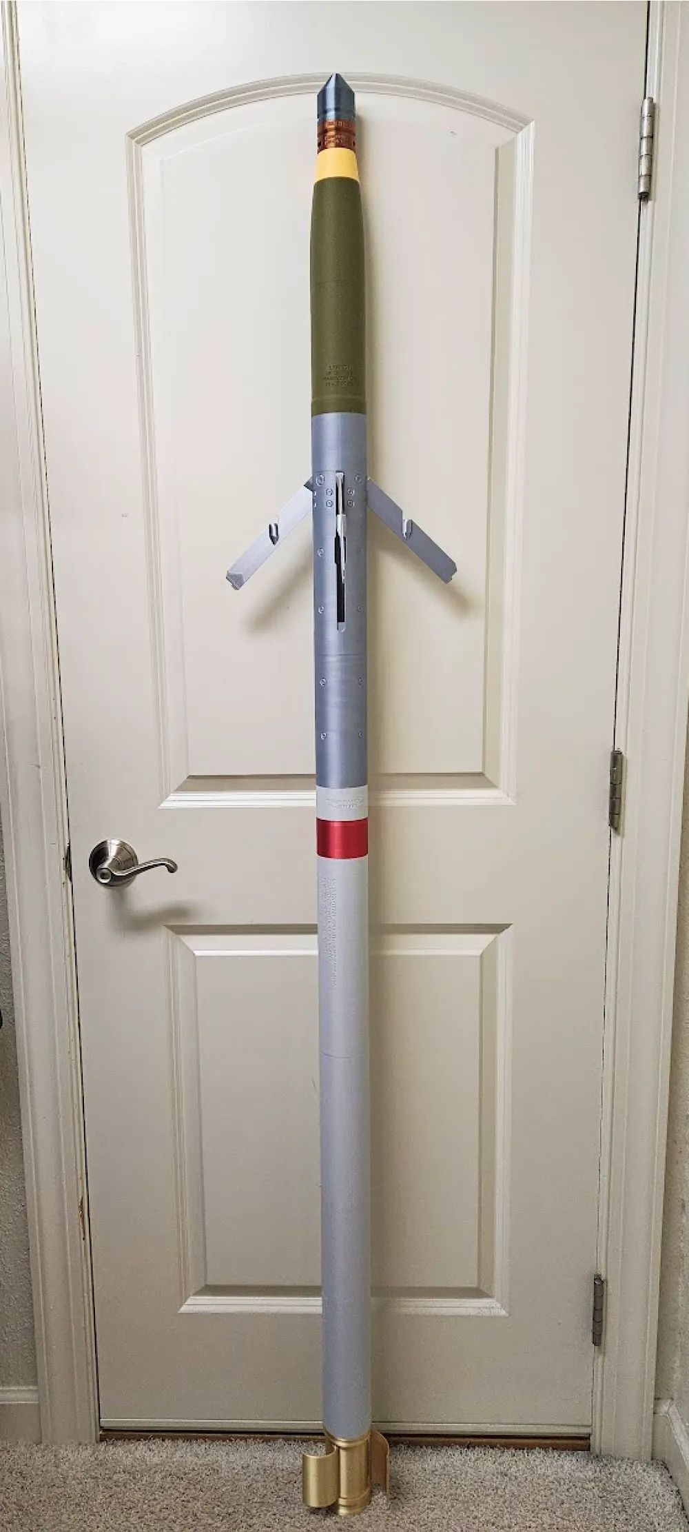 Life-size APKWS Laser Guided Rocket | ~6ft long - Free 3D Print Model ...