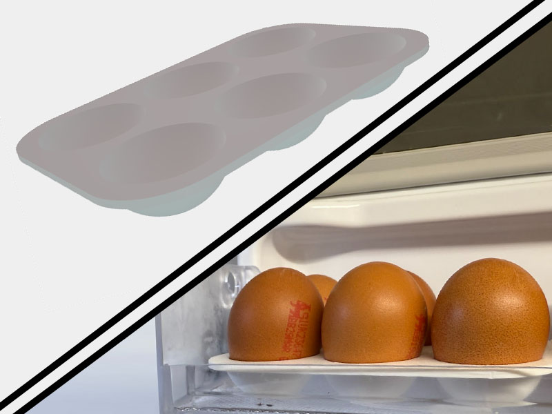 Half Sphere Egg Tray