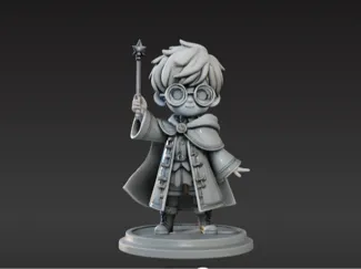 Jeune Sorcier Chibi