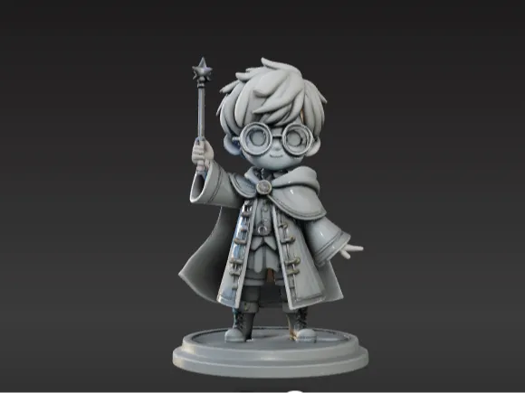 Jeune Sorcier Chibi