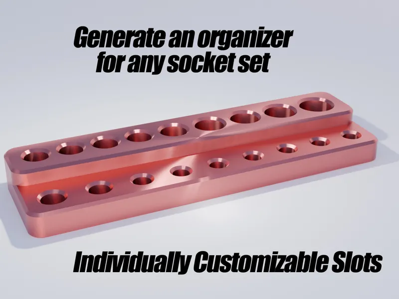Parametric Socket Organizer