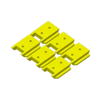 PRINT SIX, FAST, 0.28mm layer, 2 walls, 10% infill