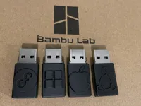 Boîtier de clé USB à thème système d'exploitation — photo 1