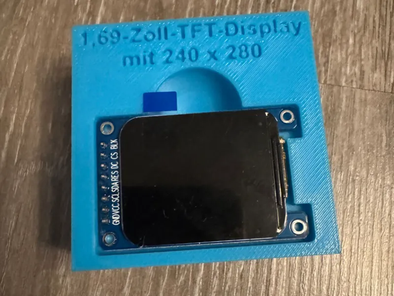 [BaBo] 1.69 Zoll TFT Display 240x280 Einlage 60x60