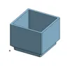 1x1 Bin 50mm, 0.24mm layer, 2 walls, 10% infill