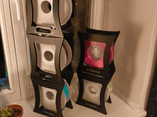 Modular filament spool storage