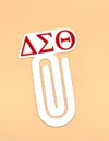 Delta Sigma Theta over sized Paper clip