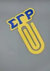 Sigma Gamma Rho Oversized Paper clip