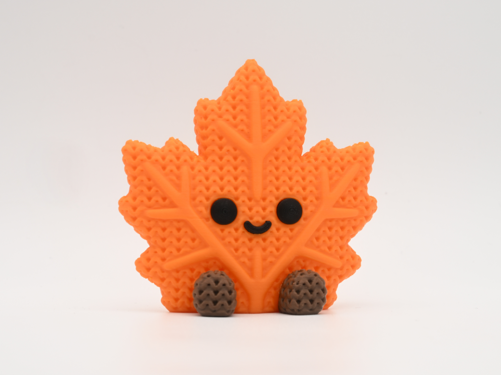 Knitted Maple Leaf - 1